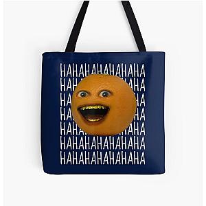 Annoying Orange Ha All Over Print Tote Bag