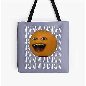 Annoying Orange Ha All Over Print Tote Bag