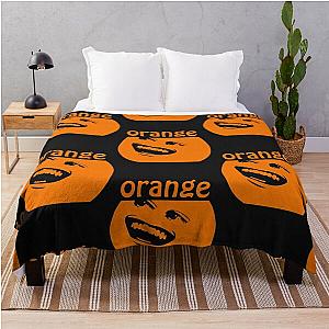 The Annoying Orange Essential T-Shirt Throw Blanket