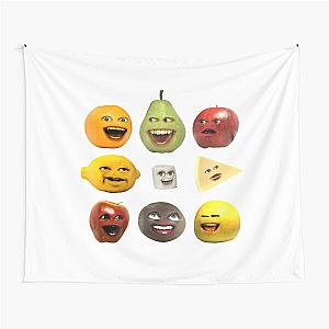 Annoying Orange and Characters Tapestry