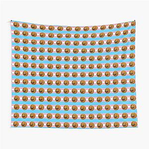 Annoying Orange Trans Flag Tapestry