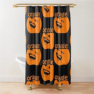 The Annoying Orange Essential T-Shirt Shower Curtain
