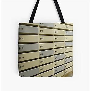 Mailboxes in the Apartment All Print Tote Bag