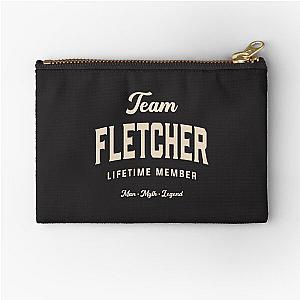 Team Lifetime Member Funny Personalized Name Zipper Pouch