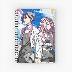 Asterisk War Designs Spiral Notebook