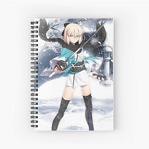 Fate Grand Order Okita Souji Spiral Notebook