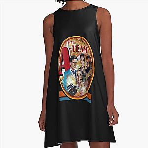 A Team T-Shirt by Trazzo A-Line Dress
