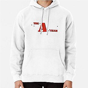 The A Team T-Shirt, The A-Team Red Text Pullover Hoodie