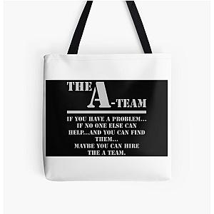 the a team 1983 tote bag