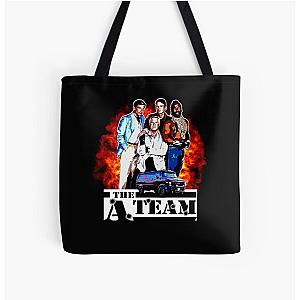 All-Risk Agency Over Print Tote Bag