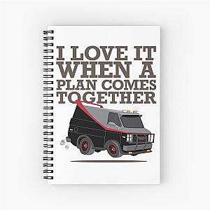 The A is the Best Team Spiral Notebook