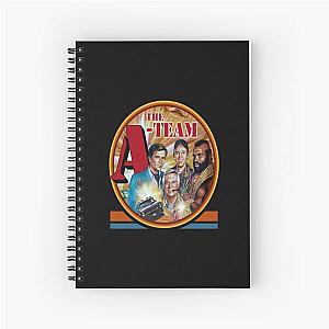The A Team T-Shirt by Trazzo Spiral Notebook