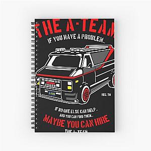 The A Team Classic Spiral Notebook