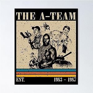 Retro A Team Poster