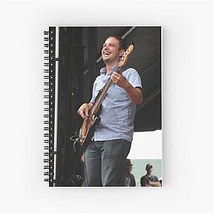 The Avett Brothers - Bob Crawford - Photograph Spiral Notebook