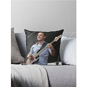 The Avett Brothers - Bob Crawford - Photograph  Throw Pillow