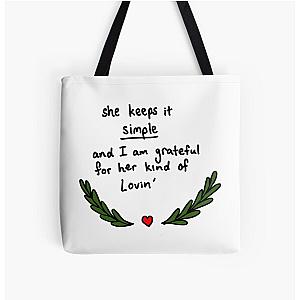 Fan Art of January Wedding by The Avett Brothers All Over Print Tote Bag