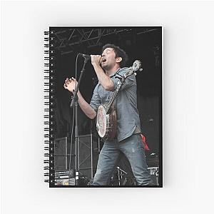 The Avett Brothers - Seth Avett - Photograph Spiral Notebook