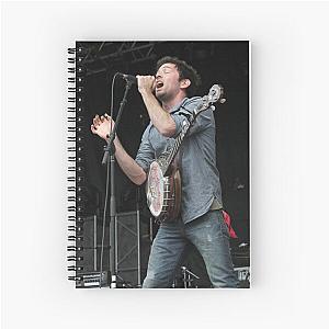 The Avett Brothers - Seth Avett - Photograph Spiral Notebook