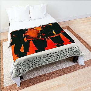 The Band Camino Mid Century Modern Poster Print Comforter