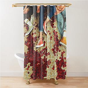 roses  single The band camino Shower Curtain