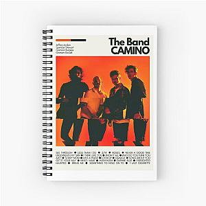 The Band Camino Mid Century Modern Poster Print Spiral Notebook