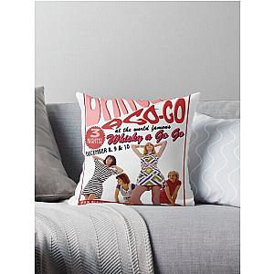 The Bangles go shirt Throw Pillow