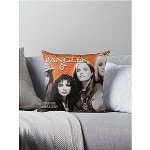 The Bangles American pop rock band throw pillow