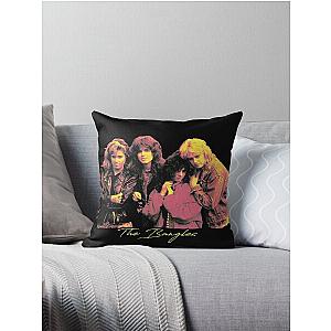 The Bangles Band Throw Pillow