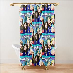 The Bangles Very Popular Music Rock and Roll Shower Curtain
