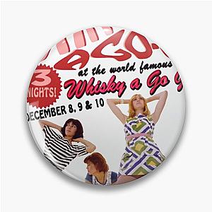 The Bangles go shirt Pin