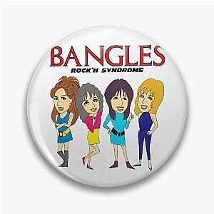 The Bangles cartoon From the Japanese EP Rockn Syndrome Pin