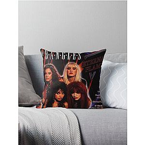 Let it go the Bangles lyric and popular song throw pillow