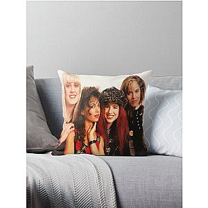 the bangles music throw pillow