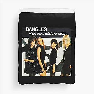 THE BANGLES BAND LEGEND 33 EMBEL3 Duvet Cover