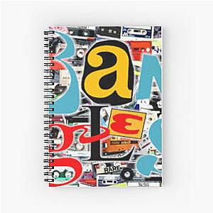 the bangles 03 logo's Spiral Notebook