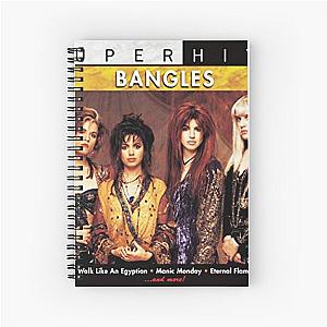 most popular music legendary the bangles manic monday Spiral Notebook