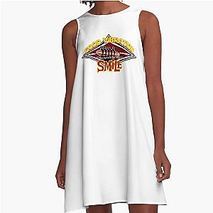 Good Vibration  Beach Boys diamond California Smile A-Line Dress