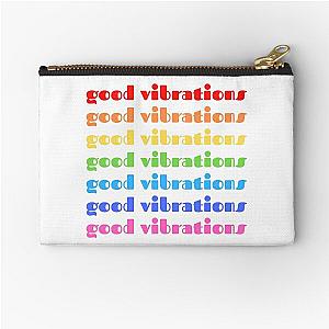 good vibrations sixties seventies the beach boys music Zipper Pouch