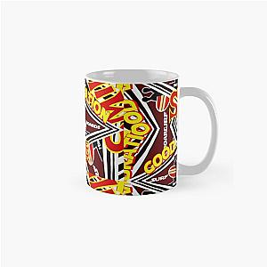 Good vibration surfboard Beach Boys Surfing smile pop art tribute art collage  Classic Mug