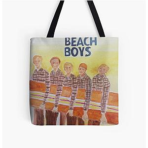 Beach Boys All Over Print Tote Bag