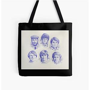 The Beach Boys Poster All Over Print Tote Bag