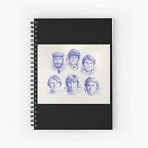 The Beach Boys Poster Spiral Notebook