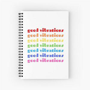 good vibrations sixties seventies the beach boys music Spiral Notebook