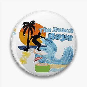 The Beach Boys -- Summer Vibes-- Cool T-Shirts Pin