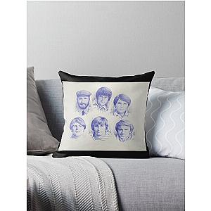 The Beach Boys Poster Throw Pillow