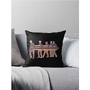 Beach Boys Sticker Throw Pillow