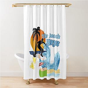 The Beach Boys -- Summer Vibes-- Cool T-Shirts Shower Curtain