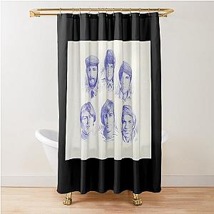 The Beach Boys Poster Shower Curtain