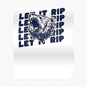 The Bear- Let It Rip trending tv show design  Poster RB2709